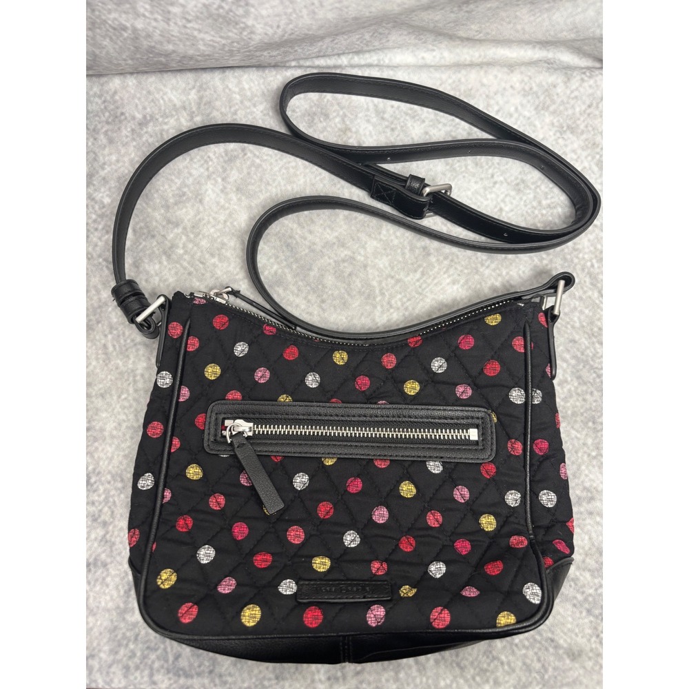 Vera Bradley Mini Vivian Crossbody in Havana Dots Crossbody Shoulder Purse NWT